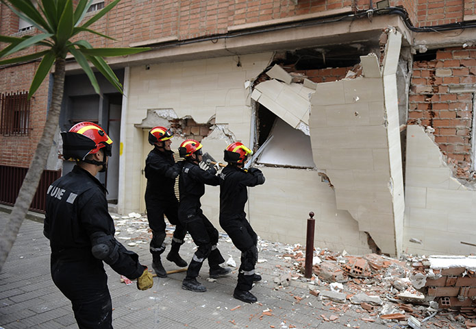 Spanish earthquake : Earthquake hits the Spanish town of Lorca