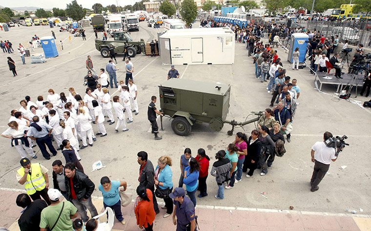 Spanish earthquake : Earthquake hits the Spanish town of Lorca