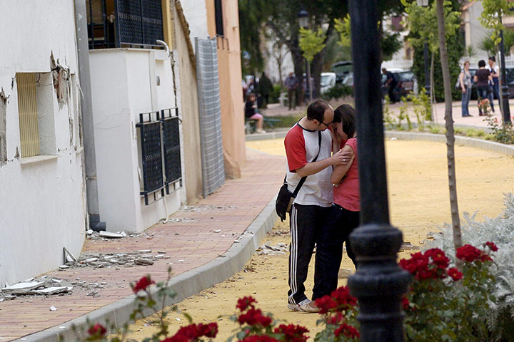 Spanish earthquake : Earthquake hits the Spanish town of Lorca