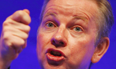 The education secretary, Michael Gove