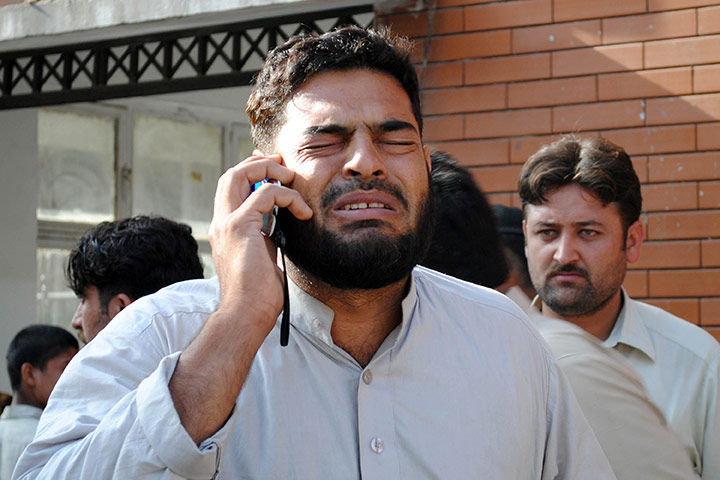 Pakistan Bomb Attacks: A man who lost a family member in the attacks in Pakistan