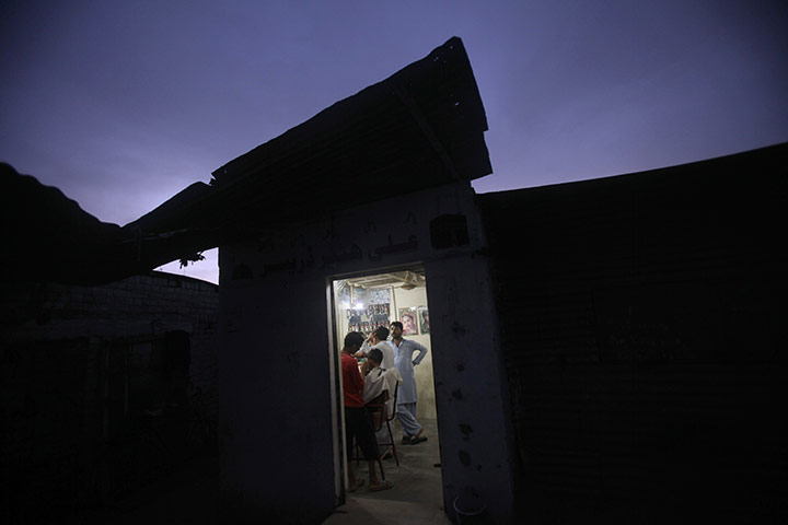 24 hours in pictures: Christian neighbourhood  in Islamabad