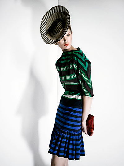 Investec Derby 2011: Victoria Sekrier in Prada