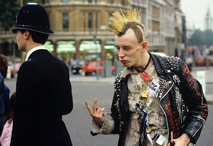 10 best: hairstyles: Punk Fashion, London, Britain - 1983