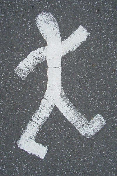 walkingmen : Walking pavement men Newark