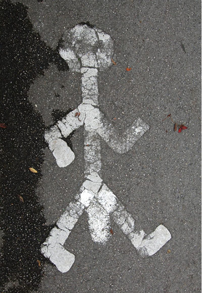 walkingmen : Walking pavement men  york
