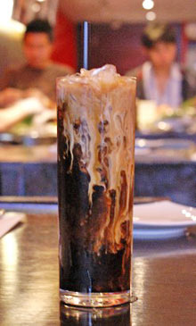 Thai iced coffee