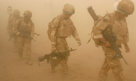 British soldiers in Helmand province, Afghanistan