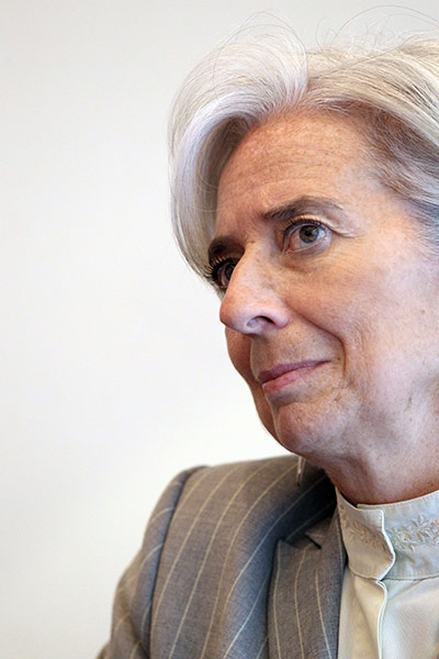 imf: Christine Lagarde 