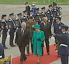 The Queen arrives in Ireland