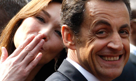 nicolas sarkozy family. next to Nicolas Sarkozy in
