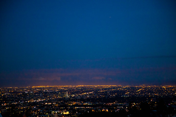 Week in pics: Moby: LA at dusk