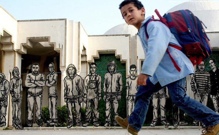 Tunisia graffiti: Tunis murals and zoo project