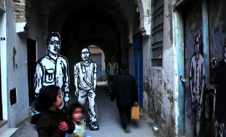 Tunisia graffiti: Tunis murals and zoo project