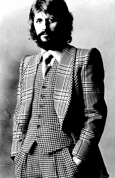 Tommy Nutter: Ringo Starr wearing Tommy Nutter