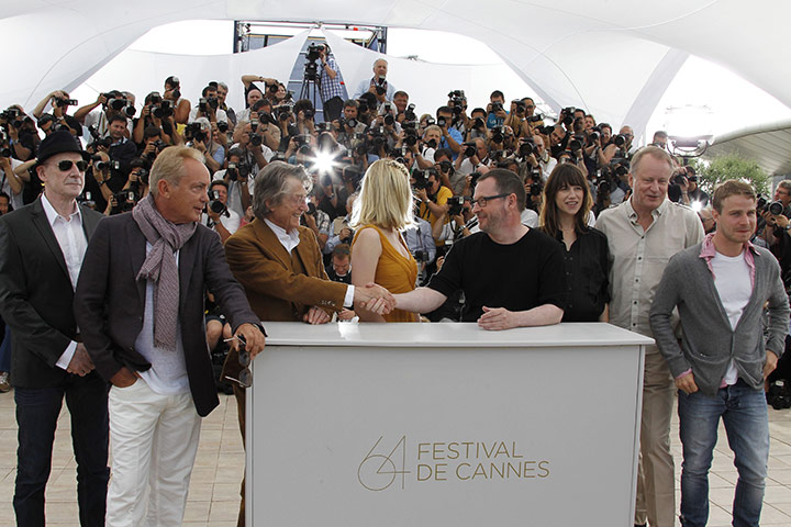 cannes day 8: the cast of melancholia