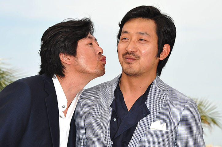 cannes day 8: Ha Jung-Woo and Kim Yun-Seok