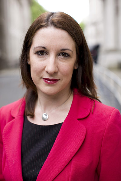 AgeUK pensions protest: Rachel Reeves, shadow pensions minister,