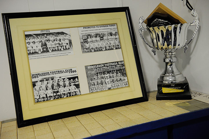 AFC Wimbledon: Picture frame