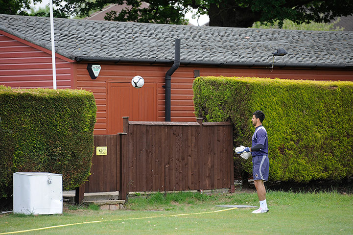 AFC Wimbledon: Stray ball