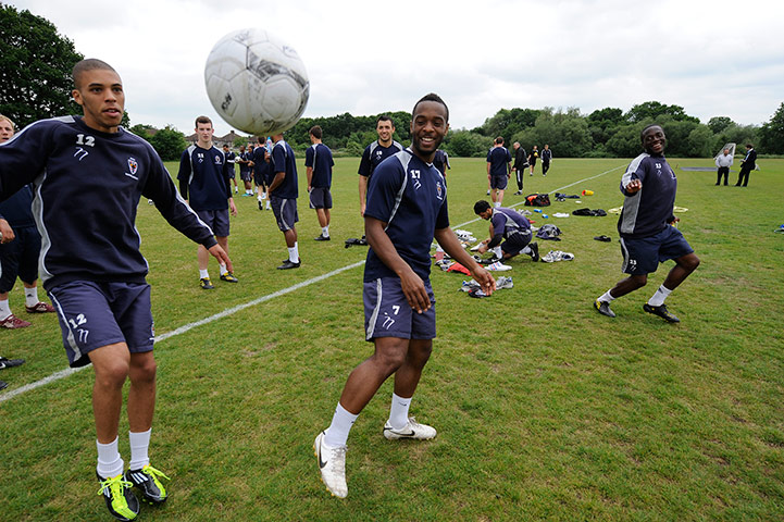 AFC Wimbledon: Keepie-uppies