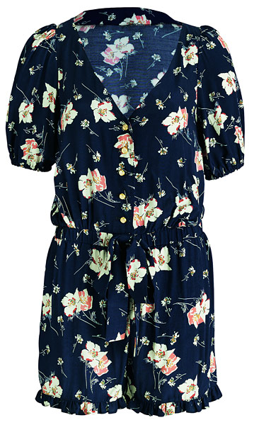 Key trends: floral: Playsuit