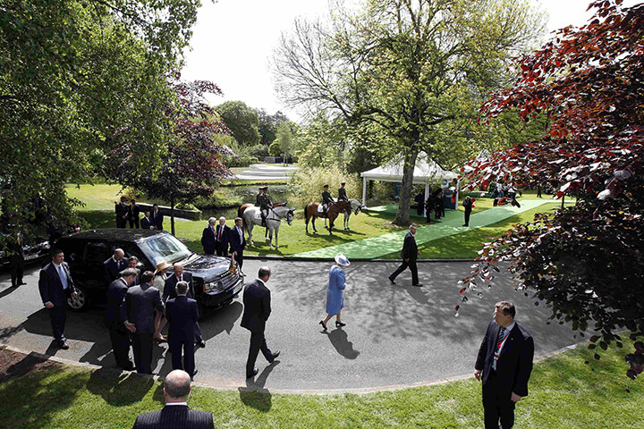 Queen in Ireland: Queen visits Ireland - Day Three
