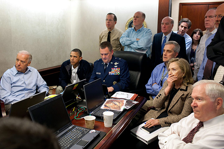 White house control room: White House situation room 