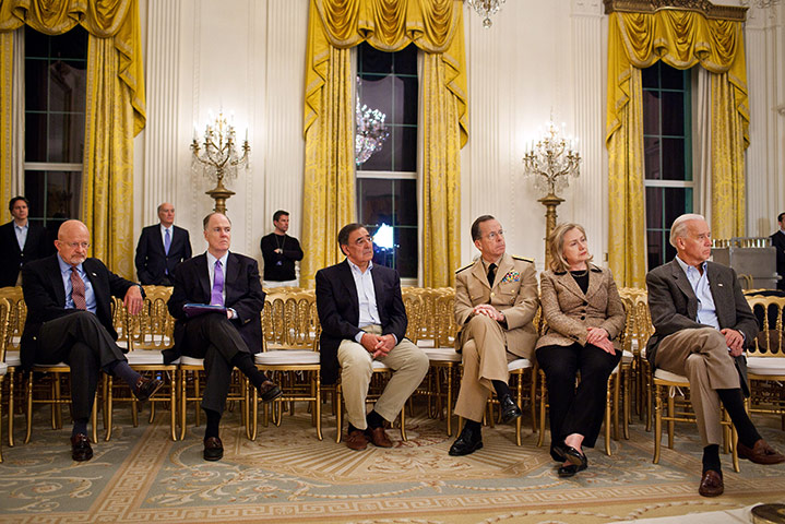White house control room: White House situation room 