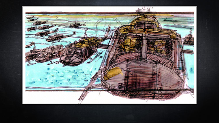 Apocalypse Now: Apocalypse Now storyboard