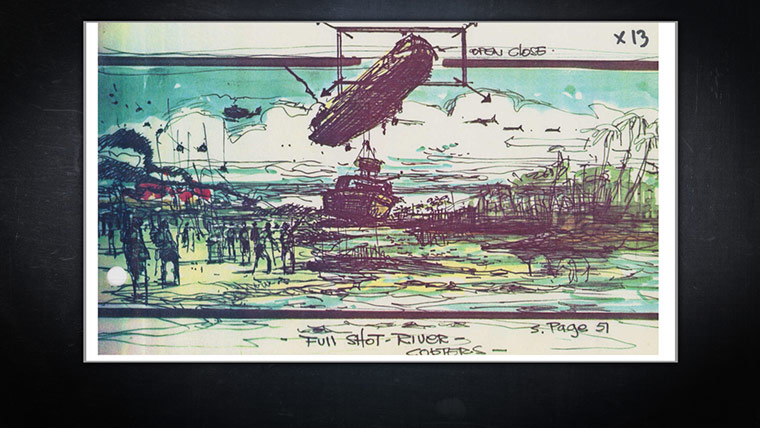 Apocalypse Now: Apocalypse Now storyboard