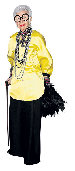 Fashion briefing: Iris Apfel