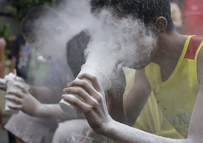 24 hours in pictures: feast day of Saint Rita de Cascia  in Manila