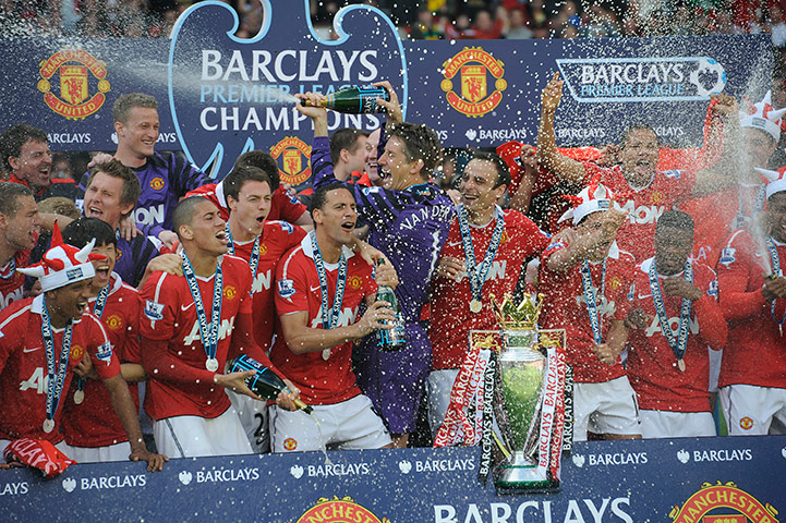 football: Man Utd v Blackpool