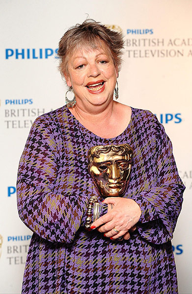 Baftas 2011: Jo Brand with the Female Performance in a Comedy Programme