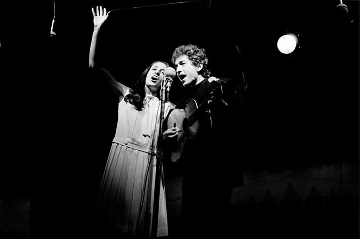 Bob Dylan at 70: Newport Folk Festival, 1964: Bob Dylan, with Joan Baez