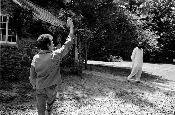 Bob Dylan at 70: Bob Dylan at home in Woodstock with Allen Ginsberg in 1964