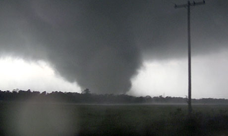 The tornado that tore through Joplin, Missouri, leaving scores dead