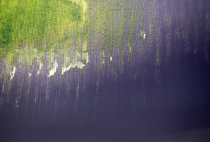 24 hours in pictures: flooding in yazoo county, mississipi