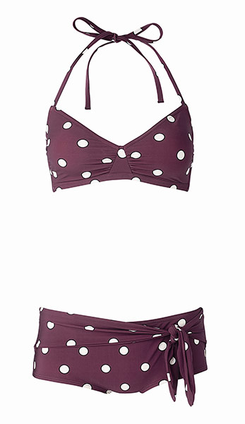 Bikini: Cherry polka dot bikini from Gap