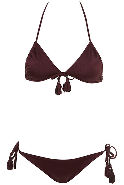 Bikini: Tasseled bikini
