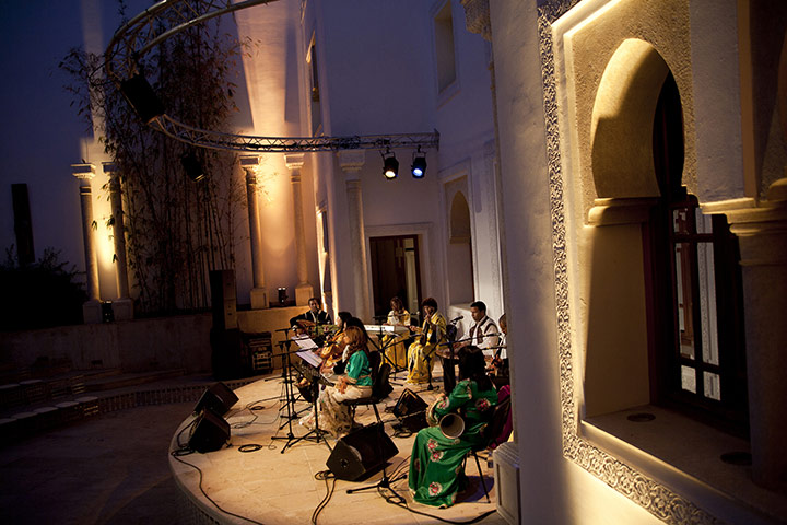 Mawazine: Ihssan Rmiki (Morocco), Bahaa Rond (Morocco) and Asmaa Lazrak (Morocco) 