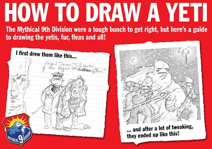 How to draw... a yeti: How to draw... a yeti