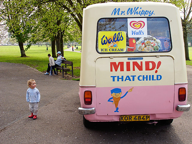 In pictures: expectation: ice-cream van