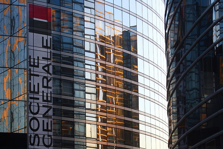 Week in Business: French bank Societe Generale's central headquarters in Paris