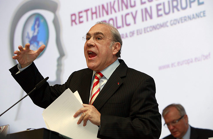 Week in Business: OECD Secretary-General Angel Gurria gives a speech 