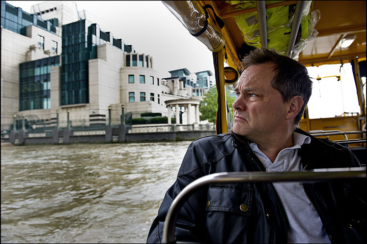 Jack Dee: Comedian Jack Dee is miserable on a London Duck Tour