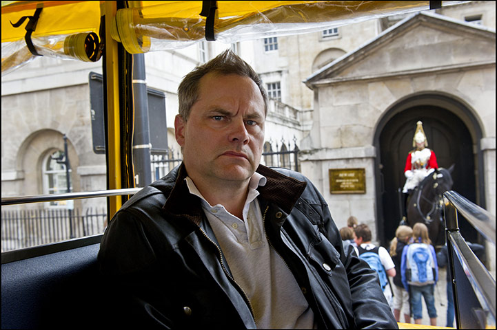 Jack Dee: Comedian Jack Dee is miserable on a London Duck Tour