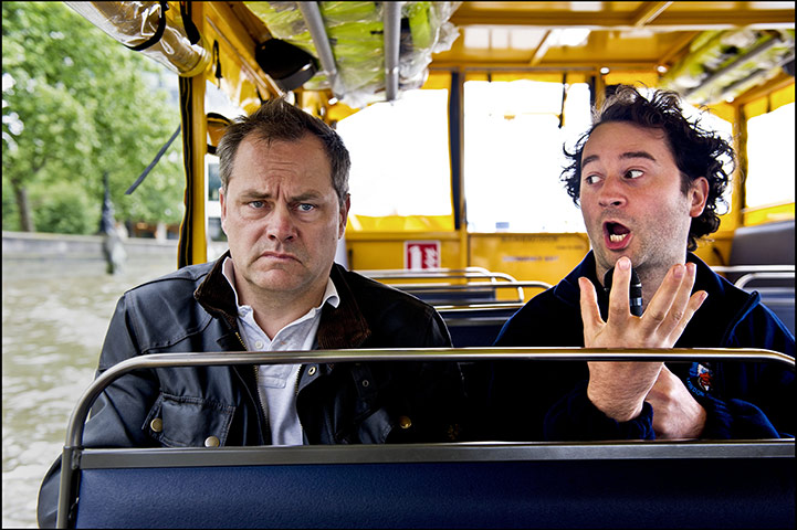 Jack Dee: Comedian Jack Dee is miserable on a London Duck Tour