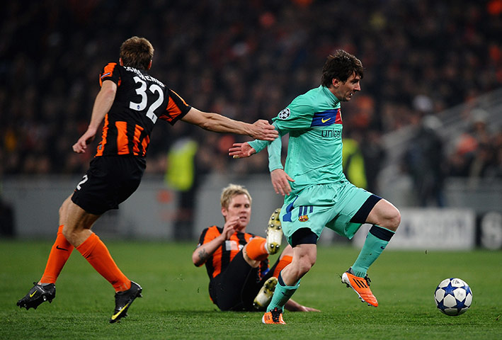 Barcelona: Shakhtar Donetsk v Barcelona - UEFA Champions League Quarter Final